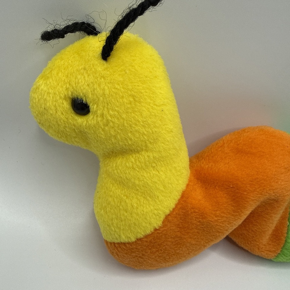 TY Beanie Baby Inch the Inchworm Toy - Picture 3 of 4